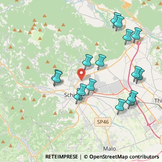 Mappa Via G. Villani, 36015 Schio VI, Italia (4.32563)