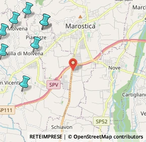 Mappa Via Verona, 36063 Marostica VI, Italia (3.63273)