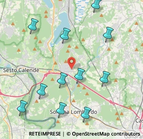 Mappa Via Antonio Gramsci, 21029 Vergiate VA, Italia (4.67182)