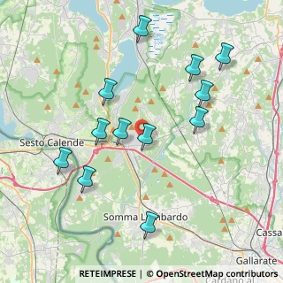 Mappa Via Antonio Gramsci, 21029 Vergiate VA, Italia (4.0175)