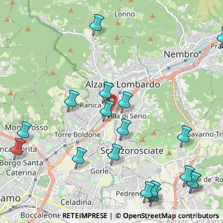 Mappa Via Saleccia, 24022 Alzano lombardo BG, Italia (2.87444)
