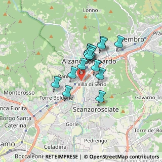 Mappa Via Saleccia, 24022 Alzano lombardo BG, Italia (1.21875)