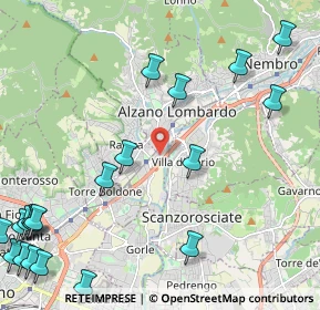 Mappa Via Saleccia, 24022 Alzano lombardo BG, Italia (3.2035)