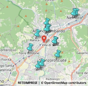 Mappa Via Saleccia, 24022 Alzano lombardo BG, Italia (1.69417)