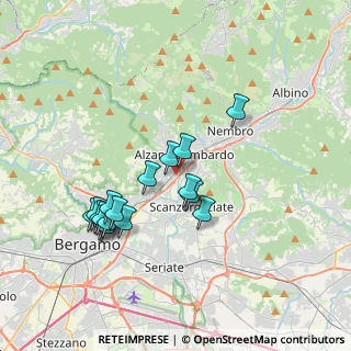 Mappa Via Saleccia, 24022 Alzano lombardo BG, Italia (3.49294)