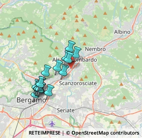 Mappa Via Saleccia, 24022 Alzano lombardo BG, Italia (3.295)