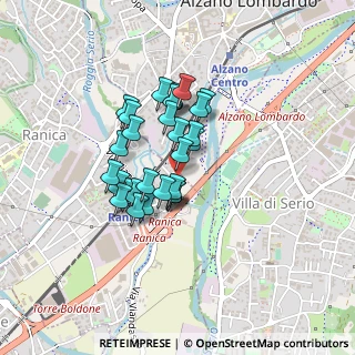 Mappa Via Saleccia, 24022 Alzano lombardo BG, Italia (0.30345)