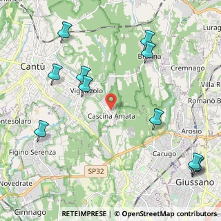 Mappa Via Leopardi Giacomo, 22063 Cantù CO, Italia (2.74636)
