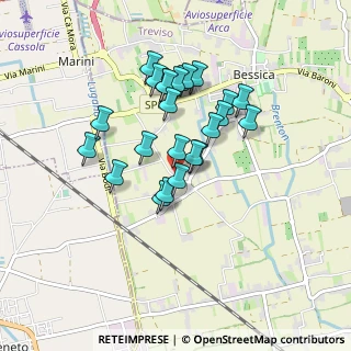 Mappa Via Strae, 31037 Loria TV, Italia (0.725)