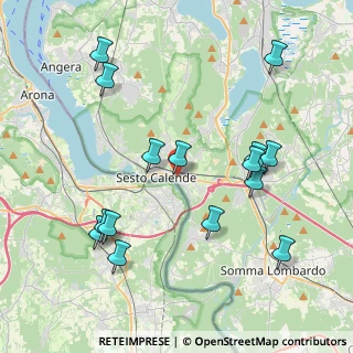 Mappa SS 33, 21018 Sesto Calende VA, Italia (4.38067)