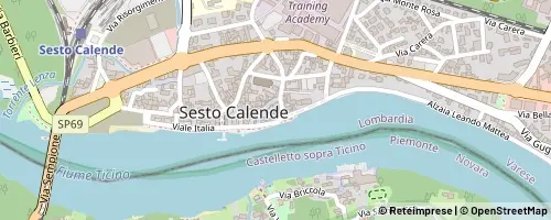 Mappa Sesto Calende