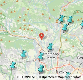 Mappa Via Cà Fittavoli, 24030 Barzana BG, Italia (5.99333)