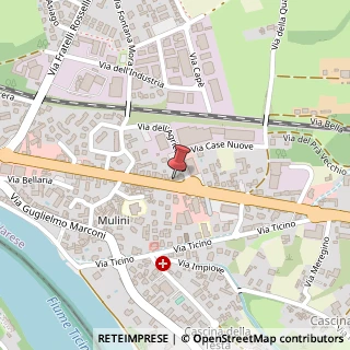 Mappa Via Sempione, 15, 21018 Sesto Calende, Varese (Lombardia)