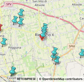 Mappa Via Cal di Riese, 31039 Riese Pio X TV, Italia (2.60143)