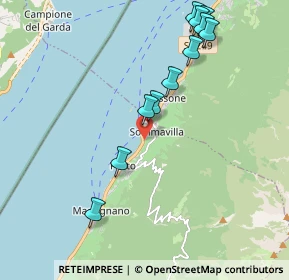 Mappa Via Giardino, 37010 Brenzone sul Garda VR, Italia (2.12818)