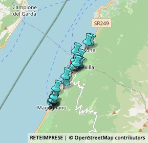 Mappa Via Giardino, 37010 Brenzone sul Garda VR, Italia (1.183)