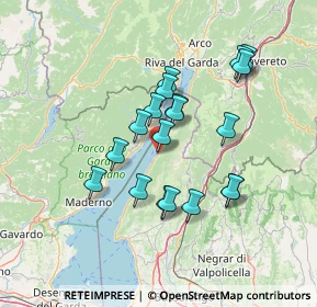 Mappa Via Giardino, 37010 Brenzone sul Garda VR, Italia (12.01158)