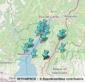 Mappa Via Giardino, 37010 Brenzone sul Garda VR, Italia (10.159)