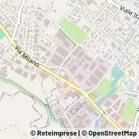 Mapa Cantù
