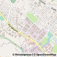Mapa Cantù