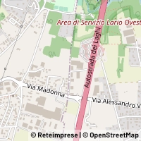 Map Cadorago