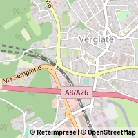 Mapa Vergiate