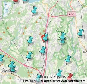 Mappa Via Carso, 21041 Albizzate VA, Italia (6.0765)
