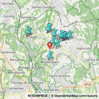 Mappa Via Legnano, 22063 Cantù CO, Italia (1.32077)