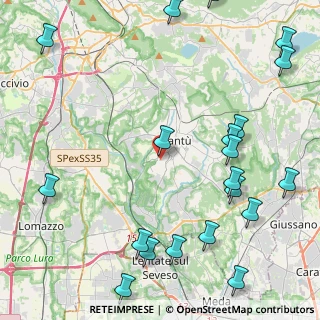 Mappa Via Legnano, 22063 Cantù CO, Italia (5.914)