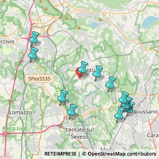 Mappa Via Legnano, 22063 Cantù CO, Italia (4.5875)