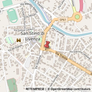 Mappa Largo Trieste, 4A, 30029 San Stino di Livenza, Venezia (Veneto)