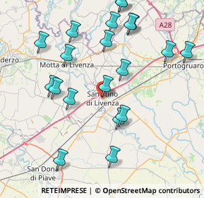 Mappa Via Foro Boario, 30029 San Stino di Livenza VE, Italia (8.7955)