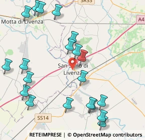 Mappa Via Foro Boario, 30029 San Stino di Livenza VE, Italia (4.9505)