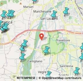 Mappa Via Quartiere Prè, 36061 Bassano del Grappa VI, Italia (3.3855)