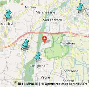 Mappa Via Quartiere Prè, 36061 Bassano del Grappa VI, Italia (3.71273)