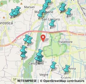 Mappa Via Quartiere Prè, 36061 Bassano del Grappa VI, Italia (2.536)