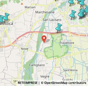 Mappa Via Quartiere Prè, 36061 Bassano del Grappa VI, Italia (3.9915)