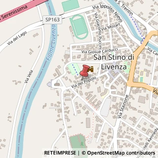 Mappa Via del Popolo, 18, 30029 San Stino di Livenza VE, Italia, 30029 San Stino di Livenza, Venezia (Veneto)