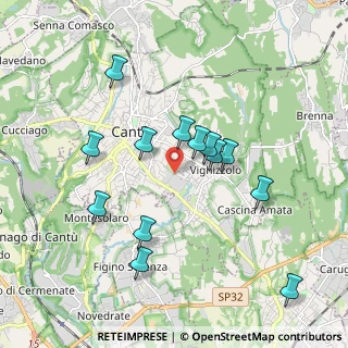 Mappa Via Spluga, 22063 Cantù CO, Italia (1.79)