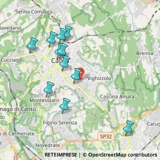 Mappa Via Spluga, 22063 Cantù CO, Italia (2.04)