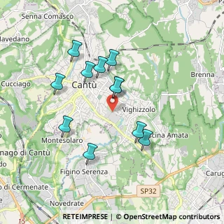 Mappa Via Spluga, 22063 Cantù CO, Italia (1.63182)