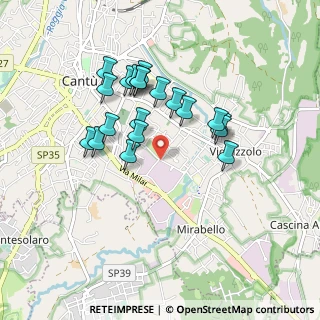 Mappa Via Spluga, 22063 Cantù CO, Italia (0.7925)