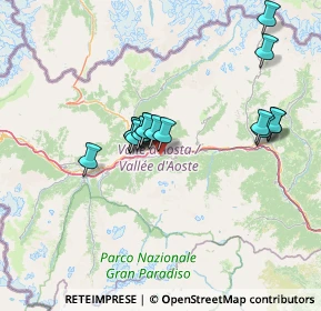 Mappa Frazione Grand Pollein, 11020 Grand Pollein AO, Italia (12.21467)
