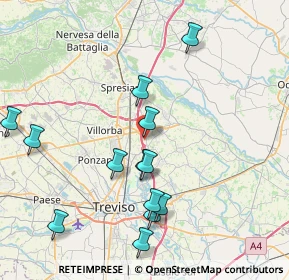 Mappa Via dell'Artigianato, 31050 Carbonera TV, Italia (8.50692)