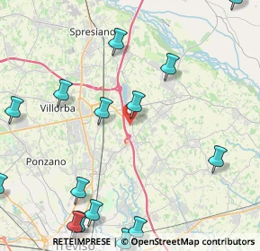 Mappa Via dell'Artigianato, 31050 Carbonera TV, Italia (5.85133)