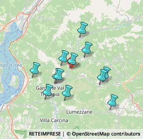 Mappa Via Pagane, 25060 Tavernole sul Mella BS, Italia (6.09667)