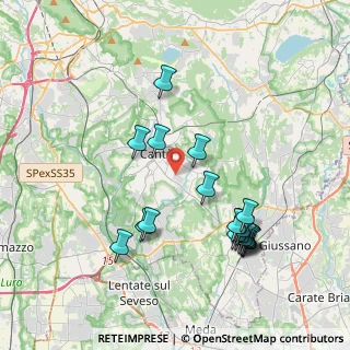 Mappa Via Novello, 22063 Cantù CO, Italia (3.98158)