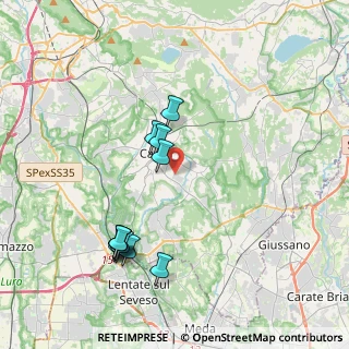 Mappa Via Novello, 22063 Cantù CO, Italia (3.9825)
