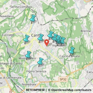 Mappa Via Novello, 22063 Cantù CO, Italia (1.48909)