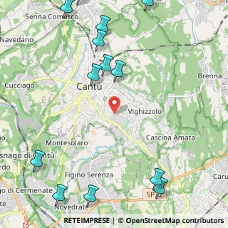 Mappa Via Novello, 22063 Cantù CO, Italia (3.06)